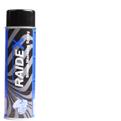 KERBL RAIDEX Spray Burstock Marker, bleu, 500 ml