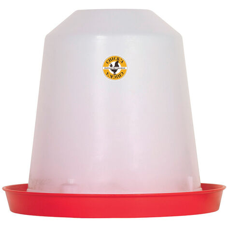 Abreuvoir siphoïde en plastique 5L – Résistant pour 6 poules – Abreuvement efficace en basse-cour – Idéal pour volailles – Chick'A