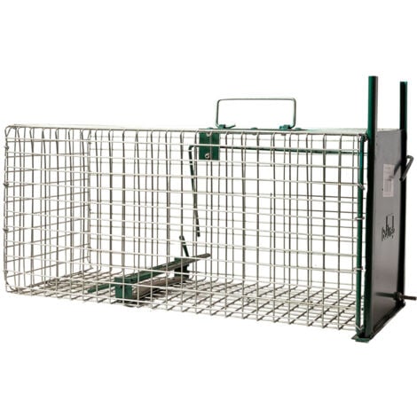 Cage à rats avec glissière, 1 entrée, 49 x 22 x 23 cm - BOXTRAP