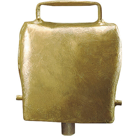 Cloche en acier droit coloris bronze 100 mm (1/2)