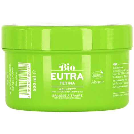 Graisse à traire BIO EUTRA 500 ml