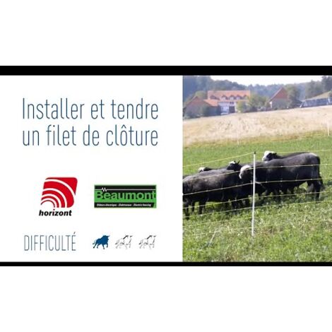Filet électrifiable 1,06m - 50 m, pour chèvre BEAUMONT