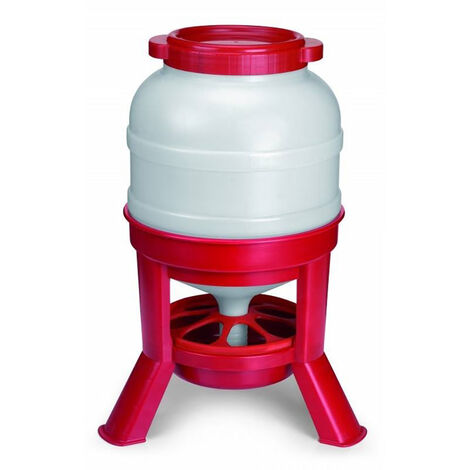 Mangeoire pour volailles sur pieds 30L COPELE (1/5)