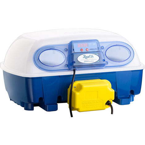 Couveuse automatique pour volaille 24 œufs – Affichage LED – Système de retournement automatique – Température contrôlée 30-40 °C – Borotto