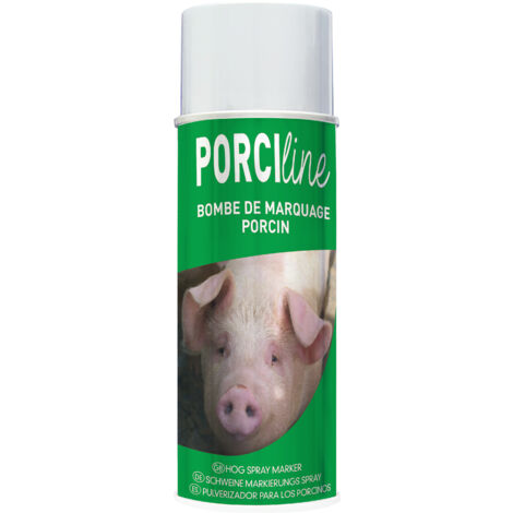 Bombe à marquer Porci-line vert 500 ml (1/2)