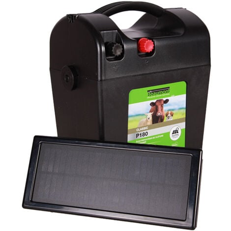 Poste pile CLASSIC P180 avec panneau solaire BEAUMONT