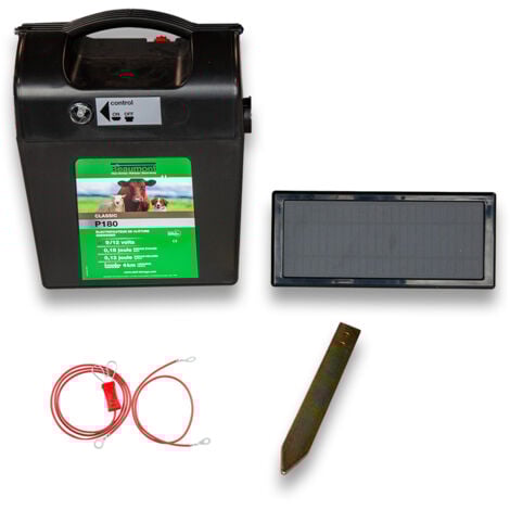 Poste pile CLASSIC P180 avec panneau solaire BEAUMONT