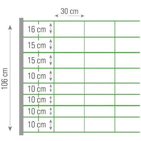 Filet chèvre KOMBI hauteur 1,06 m - 50m BEAUMONT
