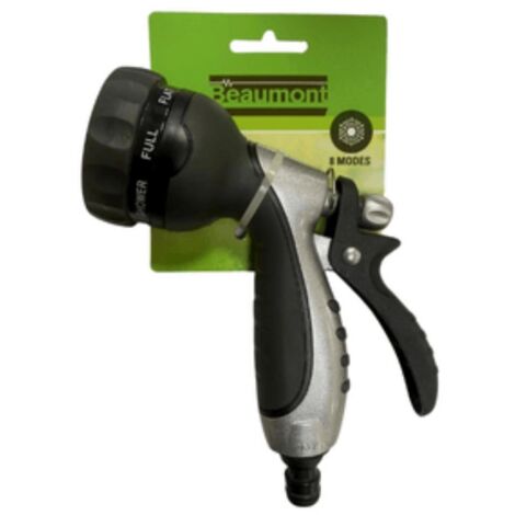Pistolet Arrosage 8 Modes - Pour Jardin, Lavage Voiture Et Nettoyage - Avec Pulvérisateur Mousse - Vert