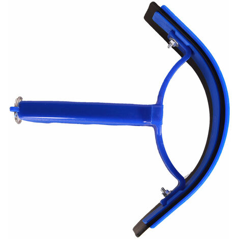 Couteau de chaleur cintré bleu (1/4)