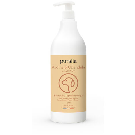 Shampoing hypoallergénique 1L PURALIA