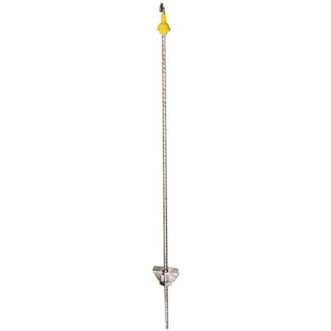 25 Piquets métal ovale 1,05 m (1/5)