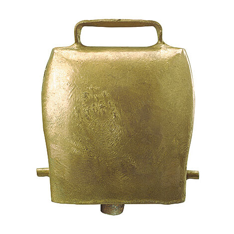 Cloche en acier droit coloris bronze 85mm (1/2)