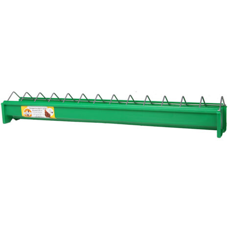 Mangeoire plastique à grille, poussin 50 cm (1/2)