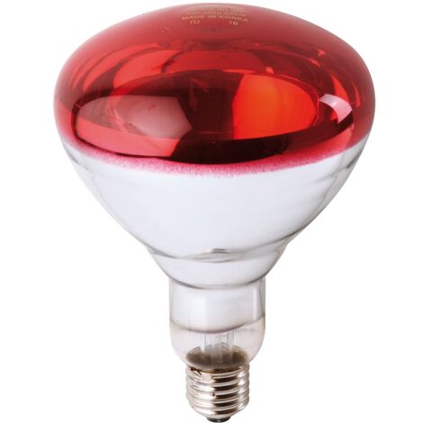 Ampoule chauffante infrarouge 150 W – Verre trempé résistant – Température maximale 250 °C – Base E27 pour terrarium – Kerbl