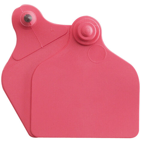 Boucles de marquage Ukal Flex maxi+maxi nue rouge x20 (1/4)