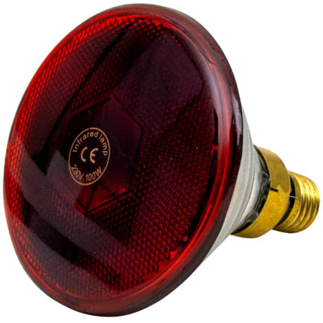 Ampoule infrarouge PAR 100 W rouge (1/5)
