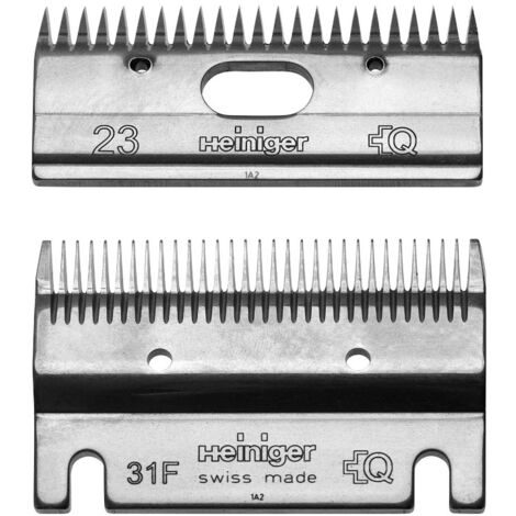 Set de peignes pour chevaux 31F/23 HEINIGER (1/2)