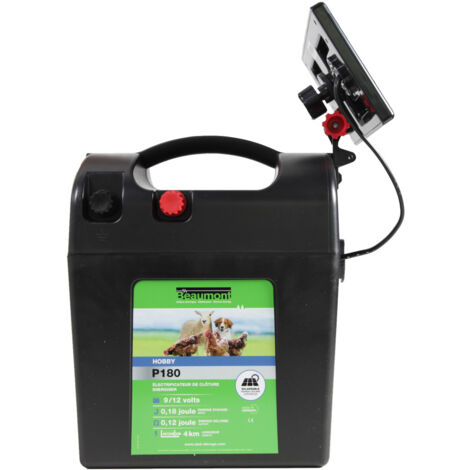 Poste pile HOBBY P180 avec panneau solaire BEAUMONT