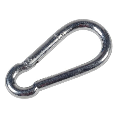 5 Mousquetons de pompier galvanisé 90 x 9 mm HORIZONT (1/2)