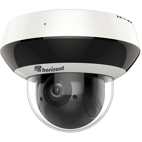 Horizont – Caméra de surveillance 360° intérieure/extérieur – Zoom optique x4 – Portée infrarouge 20m – Norme IP66 – Pilotable par application (1/5)