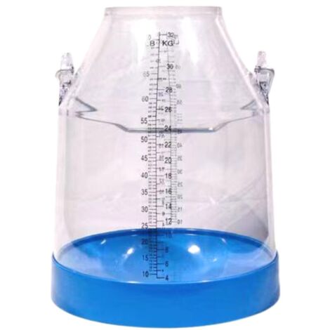 Seau à lait gradué en polycarbonate 32 L UKAL (1/5)