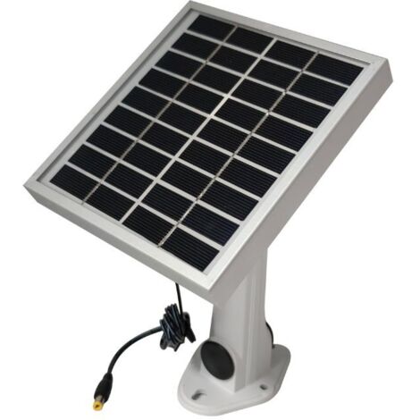 Chick'A – Panneau solaire pour portier automatique – Silicium monocristallin 2W – Batterie intégrée – Autonomie optimale en zone isolée