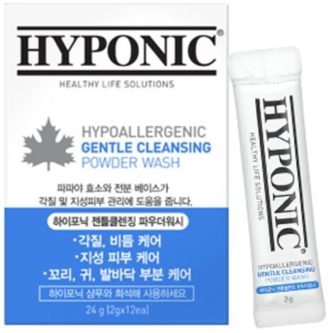Shampoing exfoliant en poudre pour chiens et chats 12 x 2 g HYPONIC (1/5)