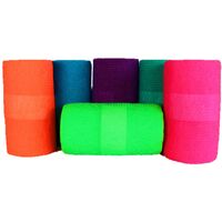 Bande cohésive couleurs fluos, lot de 18