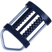 Horizont – Raccords ruban 40mm – Lot de 6 – Support en métal galvanisé incassable – Fixation solide pour clôtures électriques