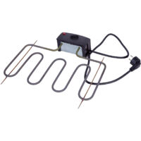 Résistance électrique 2000 W pour fumoir – Filetage métrique pas standard – Combustion lente sans flamme – Pour sciure de bois – Ukal