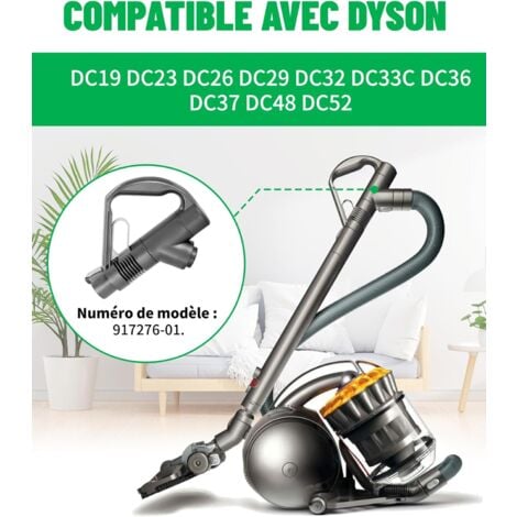 Poignée Compatible Dyson Poignée de Remplacement avec Dyson DC19 DC23 DC26 DC29 DC32 DC36 DC37 Accessoire Aspirateur Poignée de Rechange