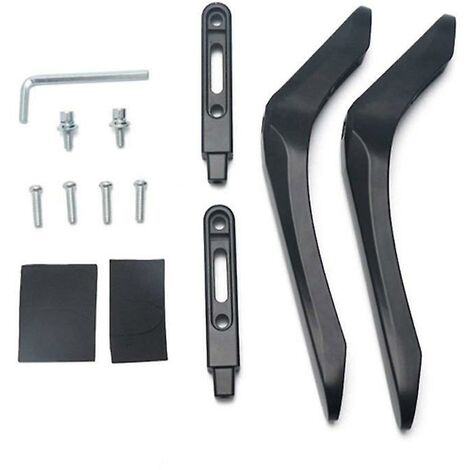 Pieds De Support TV Universels Pour TCL Roku 32-55 Pouces - Noir, Plastique ABS, Installation Facile, Compatibles Avec La Plupart Des Téléviseurs