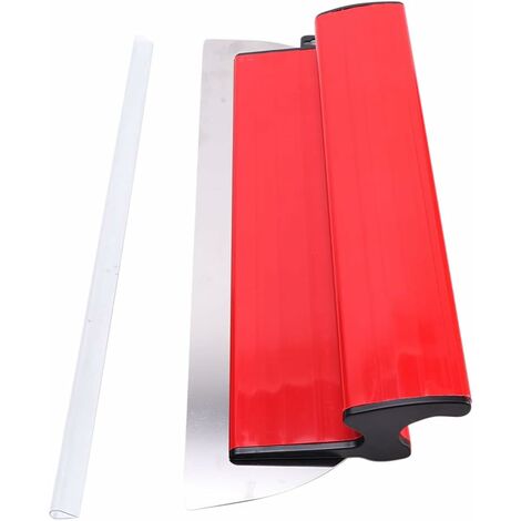 2 Stück Flächenspachtel Profi Rostfrei Edelstahl, Trockenbau Finishing Glättungsspatel Flexible Skimming Blades Wandwerkzeuge Das für Gipskartonverputzwerkzeuge(size:25、40 cm)