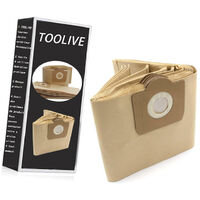 Lot de sacs en papier h79 pour Aspirateur HOOVER 35601745