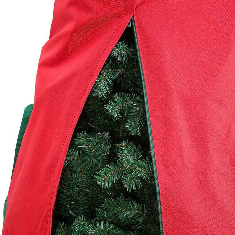 Sac de rangement pour sapin de Noël - Housse anti-poussière - Cordon de  serrage intégré - Décoration d'arbre de Noël artificiel - Imperméable -  Verrouillable - Grand sac fourre-toutRouge (7