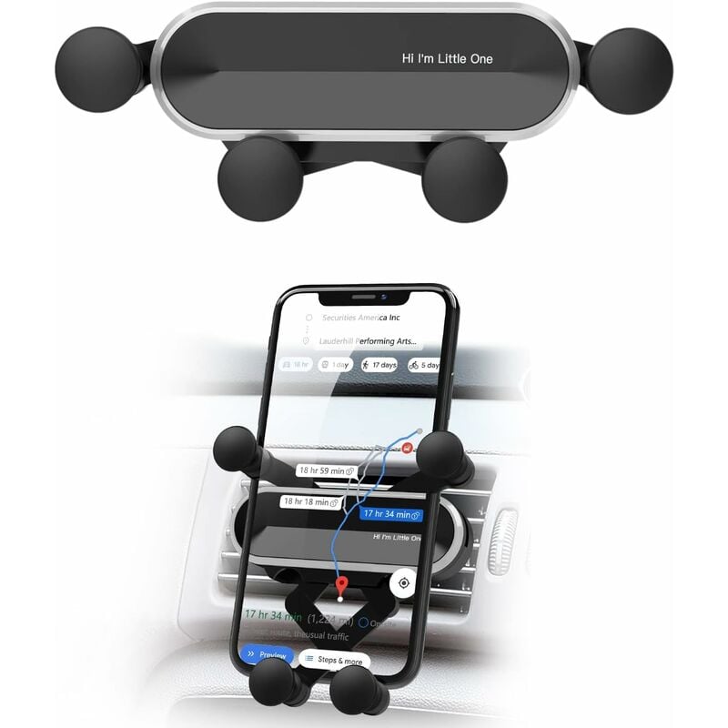 UGREEN Support de téléphone pour voiture Air Vent Rotation à 360°  Compatible avec