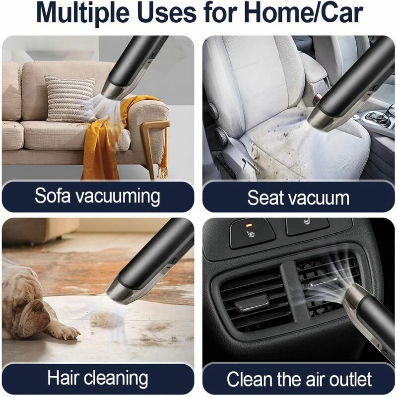 Mini Aspirateur De Table USB Rechargeable - Sans Fil Pour Miettes Bureau, Voiture, école