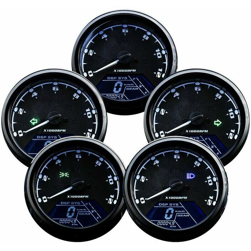 Compteur Vitesse Moto Fydun - Tachymètre LED Km/h - Universel Mécanique