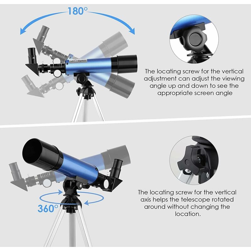 Télescope Astronomique Pour Enfants Et Adultes Avec Trépied - Temu