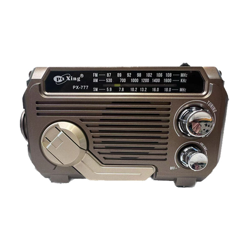 Radio Rétro Nostalgie Bluetooth - FM, TF, USB, AUX - Batterie 2000mAh - Haut-Parleur 5W - Design Vintage