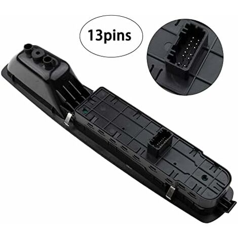Interrupteur Lève-vitre électrique – Compatible Peugeot 307, 407 – Référence 6554E8, 96360166XT - 9