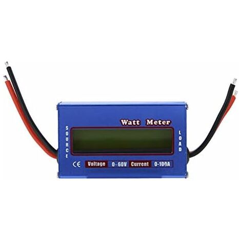 Affichage LCD Consommation d'électricité Prise de compteur d'énergie Watt  Volt Ampères Wattage Kwh Analyseur de consommation Prise de moniteur - Avec  rétroéclairage Ac110V ~ 130V Plug 