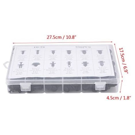 Agrafe De Fixation Carrosserie – Pour Panneaux De Garniture De Porte Hyundai, Kia – Lot De 20 Clips – Plastique Technique Résistant – Montage Rapide Clip-fit