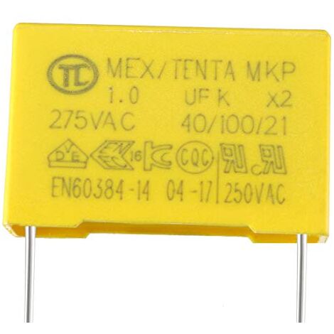 10 Condensateurs Vegena 0.22uF 275V X2 - Anti-parasite Pour LED, Stop Clignotement Ampoules