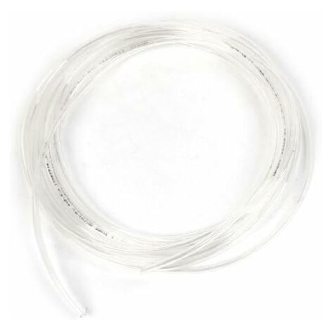 Polyuréthane PU Pneumatique Tuyau 6mm X 4mm 5 Mètre Clair (transparent