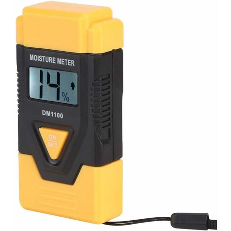 Humidimètre Bois RZMT-10 LCD Mesureur Numérique d'Humidité