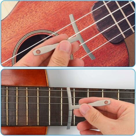 Civière de cordes de guitare électrique en plastique, Instruments