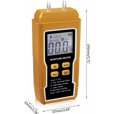 MO50 - hygromètre à pointes pour l'humidité des matériaux - EXTECH