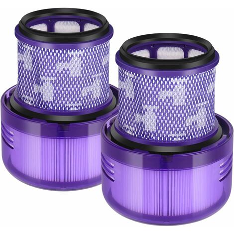 Paquet de 2 filtres d'aspirateur de remplacement pour aspirateur Dyson V11  Outsize, SV16 Outsize, Outsize, Outsize Absolute +, Dyson V11 Outsize HEPA,  pièce de rechange No.970422-01